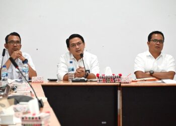 KPK Rakor Evaluasi dan Tindaklanjut Pembangunan Sistem Pencegahan Korupsi di Humbahas, di Ruang Rapat Sekretariat Daerah, Perkantoran Bukit Inspirasi Doloksanggul, Rabu (31/7/2024), lalu.