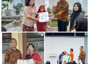 Personel Sat Reskrim Polres Simalungun bangkitkan semangat prestasi Atlet Beladiri Muda menuju Indonesia Emas.