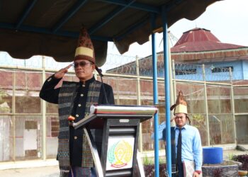Lapas Kelas IIA Pematangsiantar laksanakan upacara peringatan HUT Republik Indonesia Ke-79.