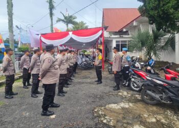 Polres Pematangsiantar amankan hari kedua pendaftaran Bakal Calon (Balon) Walikota dan Wakil Walikota Pematangsiantar, pada Rabu (28/8/2024) lalu.