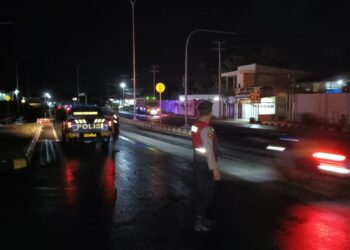 Sat Samapta Polres Simalungun kembali gelar Patroli Perintis Presisi, di sekitar wilayah hukum Polres Simalungun, pada Senin (5/8/2024), pukul 20.00 WIB.