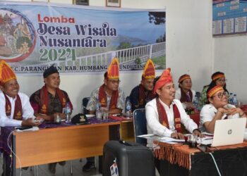 Desa Pearung Humbahas masuk nominasi Lomba Desa Wisata Nusantara 2024.