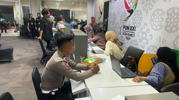 Polres Pematangsiantar melaksanakan pengawalan dan pengamanan kedatangan atlet PON XXI Aceh-Sumut Tahun 2024, pada Jumat (6/9/2024) siang, pukul 14.00 WIB.