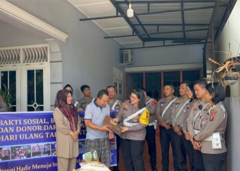 Sambut Hari Lalu Lintas Bhayangkara Ke-69, Polres Pematangsiantar adakan baksos dan anjangsana, pada Sabtu (07/09/2024) pagi, pukul : 09.00 WIB.