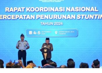 Rapat koordinasi dipimpin Wakil Presiden RI, Prof DR (HC) Maaruf Amin selaku Ketua Pengarah TPPS.
