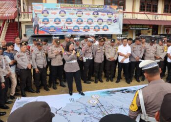 Polres Siantar siap amankan jalur Road Bike PON XXI Aceh-Sumut sepanjang 34 Kilometer.