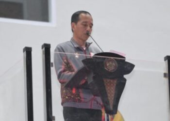 Presiden RI, Ir Joko Widodo, secara resmi membuka Pekan Olahraga Nasional (PON) XXI Aceh-Sumut 2024, Senin (9/9/2004) malam, di Stadion Harapan Bangsa (SHB) Aceh.