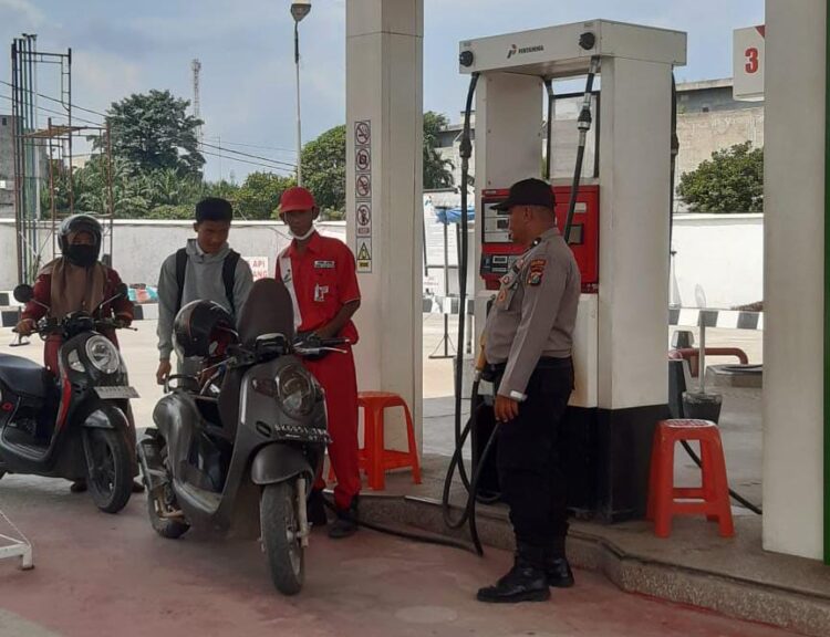 Polsek Perdagangan gelar patroli kamtibmas jelang Pilkada 2024.