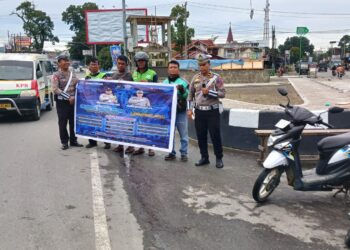 Satuan Lalulintas Polres Pematangsiantar melaksanakan kegiatan preemtif, di Jalan Parapat Simpang Dua, Kota Pematangsiantar, pada Jumat (18 /10/2024) pagi lalu, pukul 09.00 WIB.