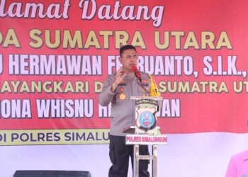 Kapolda Sumatera Utara, Inspektur Jenderal (Irjen) Whisnu Hermawan Februanto, S.I.K., M.H, melakukan kunjungan kerja ke Polres Simalungun, pada Rabu (30/10/2024),