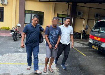 - Polsek Siantar Selatan - menangkap pelaku penganiayaan, berinisial MFS (37) dari rumahnya, Jl. Pangaribuan, Kelurahan Martimbang, Kecamatan Siantar Selatan, Kota Pematangsiantar, pada Senin (7/10/2024) siang, sekira pukul 13.30 WIB.