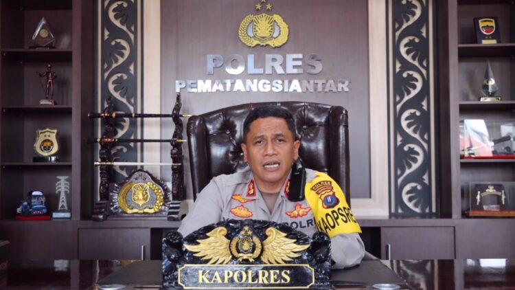 Kapolres Pematangsiantar, AKBP Yogen Heroes Baruno, SH, SIK.