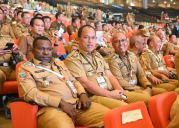 Bupati Humbahas, Dosmar Banjarnahor, S.E, ikut menghadiri Rapat Koordinasi Nasional (Rakornas) Pemerintah Pusat dan Pemerintah Daerah 2024 di Sentul International Convention Center (SICC), Kabupaten Bogor, Jawa Barat, Kamis (7/11/2024). Rakornas ini dipimpin Presiden RI, Prabowo Subianto.