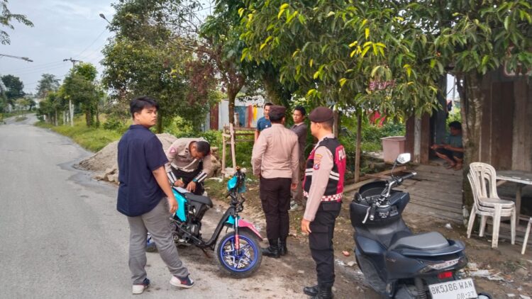 Polres Pematangsiantar menilang satu unit sepedamotor dari Terminal Tanjung Pinggir.