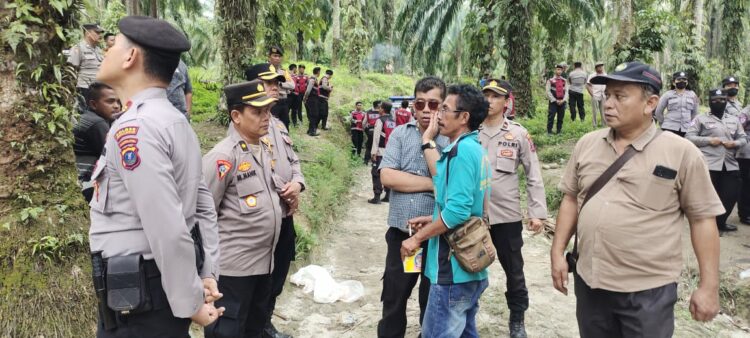 Polres Simalungun amankan okupasi lahan PT Sawit Indah Abadi di Buntu Bayu.