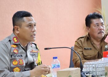 Kapolres Pematangsiantar, AKBP Yogen Heroes Baruno SH, SIK, mengikuti rapat koordinasi (Rakor) validasi data penyediaan lahan penanaman jagung serentak se - Indonesia yang dipimpin Wakapolda Sumut, Brigjen Pol Rony Samtana, S.I.K, MTCP, pada Senin (6/1/2025), pukul : 10.00 WIB.