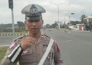 Polres Simalungun melaksanakan live report pemantauan situasi lalu lintas di tiga titik strategis wilayah hukumnya.