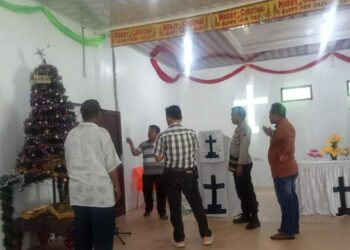 Polsek Tanah Jawa berhasil mengungkap kasus pencurian speaker aktif, di Gereja HKBP Dolok Jetun, Huta VI Pondok II, Nagori Buntu Bayu, Kecamatan Hatonduhan, Kabupaten Simalungun.