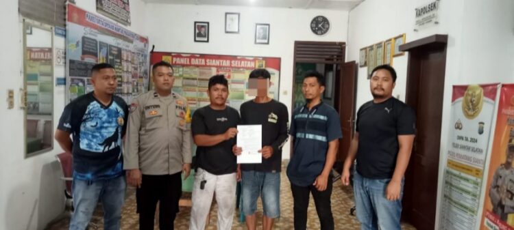 Polsek Siantar Selatan enyelesaikan perkara pencurian jerajak besi melalui problem solving, di Mako Polsek Siantar Selatan, pada Sabtu (11/1/2024) siang, sekira pukul 13.00 WIB.