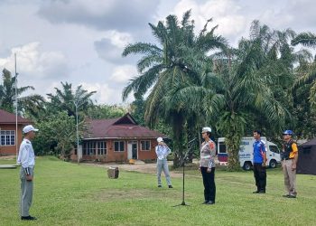 Kanit Kamsel, IPDA Serly Tarigan, menghadiri pembukaan Perkemahan Sabtu Minggu (PERSAMI) Patroli Keamanan Sekolah (PKS) Sat Lantas Polres Pematangsiantar Tahun 2025, pada Sabtu (22/2/2025) siang, dimulai pukul 13.00 WIB.