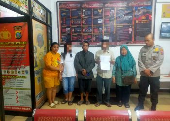 Polsek Siantar Utara menyelesaikan perkara dugaan tindak pidana pelecehan seksual anak di bawah umur dengan problem solving, pada Jumat (21/3/2025).