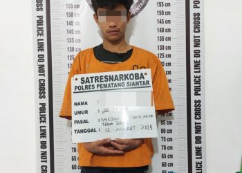 Satuan Reserse Narkoba Polres Pematangsiantar berhasil mengungkap peredaran narkoba, di Jalan Nagur, Kelurahan Martoba, Kecamatan Siantar Utara, Kota Pematangsiantar, pada Rabu (12/3/2025) malam.