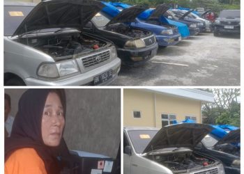 Sat Reskrim Polres Simalungun berhasil mengungkap kasus penggelapan 7 unit mobil rental dari total 9 unit yang dilaporkan hilang.