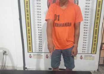 Satuan Narkoba Polres Simalungun mengamankan tersangka Imanuel Boby Cristian Sinuhaji (31), pada Jumat (21/3/2025), di Nagori Tanjung Pasir, Kecamatan Tanah Jawa, Kabupaten Simalungun.