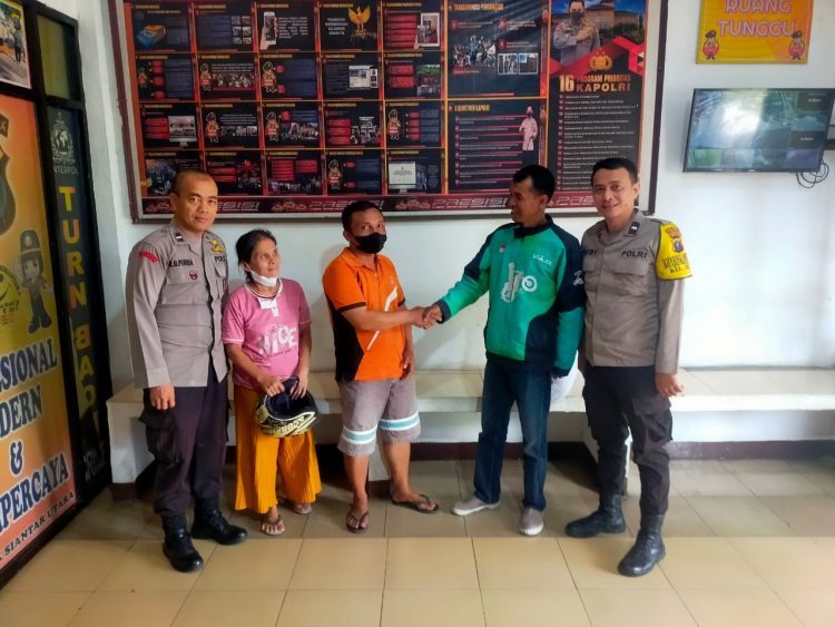 Polsek Siantar Utara menyelesaikan kasus perkelahian antar pengemudi ojek, pada Rabu (25/6/2025) pagi.