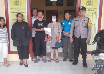 Polsek Siantar Marihat menyelesaikan perkara pengancaman dan penghinaan dengan problem solving, pada Jumat (6/6/2025) sore.
