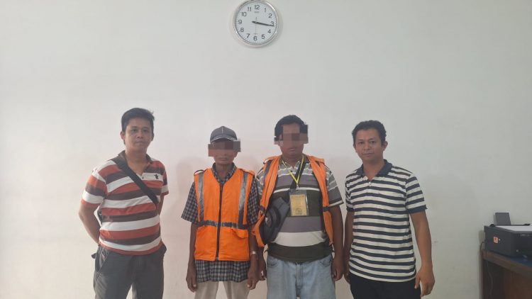 Polres Pematangsiantar mengamankan dua terduga pelaku pungutan liar (Pungli), pada Jumat (6/6/2025).