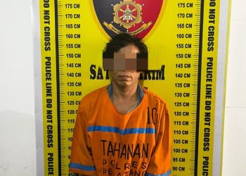 Foto pelaku curat yang diamankan Polisi.