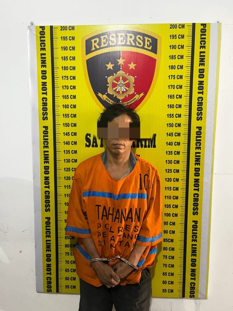 Foto pelaku curat yang diamankan Polisi.