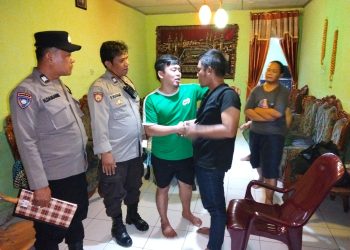 Polsek Siantar Utara gerak cepat menyelesaikan masalah keributan, di Jalan Perak Pematangsiantar dengan mediasi, pada Selasa, 29 Juli 2025.