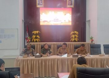 Polres Pematangsiantar hadiri rapat kesiapan pelaksanaan Siantar Culture Show ke 3 Tahun 2025, di ruang data Pemko Pematangsiantar, pada Senin (7/7/2025) siang.