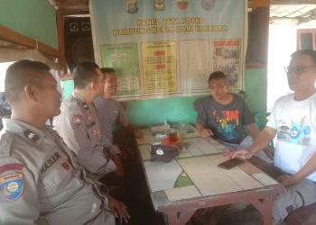 Polseķ Sianțar Timur  melaksanakan sambang ke Posko Kampung Bebas Narkoba (KBN), di Jalan Siantar Timur, Kelurahan Siopat Suhu, Kecamatan Siantar Timur, Kota Pematangsiantar, pada Sabtu (19/7/2025) pagi.