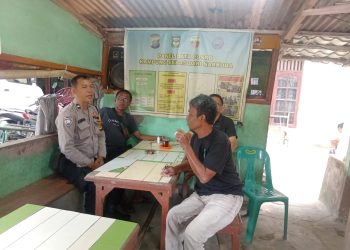 Polsek Siantar Timur  melaksanakan patroli di lokasi kampung bebas narkoba, di Jalan Siantar Timur Pematangsiantar, pada Sabtu (12/7/2025) siang.