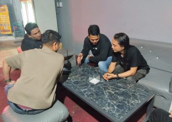 Polsek Siantar Timur gerak cepat pengecekan kebisingan, di Cafe Rasa Sayang yang terletak di Jl. Ahmad Yani, Kelurahan Pardomuan, Kecamatan Siantar Timur, Kota Pematangsiantar, pada Sabtu (27/7/2025) dini hari.