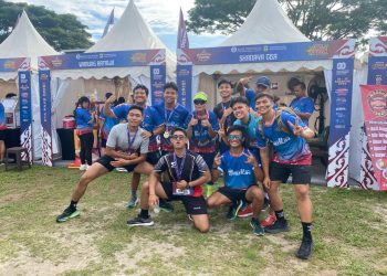 Kapolres Pematangsiantar,  AKBP Sah Udur T.M. Sitinjak SH, SIK, MH, menghadiri kegiatan SIANTAR QRIS Run yang berlangsung di Lapangan Horbo Kota Pematangsiantar, pada Sabtu (16/8/2025) pagi.