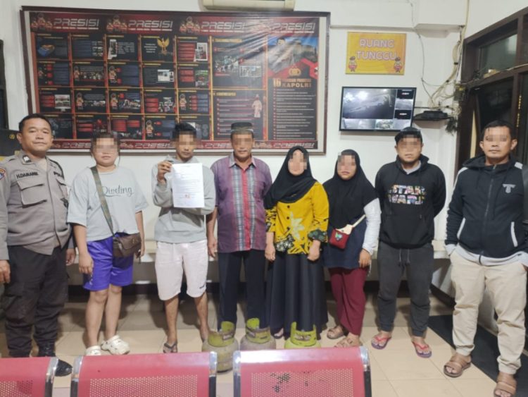Polsek Siantar Utara menyelesaikan masalah dugaan pencurian tabung gas LPG 3 Kilogram (Kg) dengan problem solving, pada Rabu (20/8/2025).