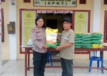 Polsek Siantar Marihat melaksanakan kegiatan Gerakan Pangan Murah (GPM) kepada masyarakat, pada Selasa (26/8/2025) pagi.