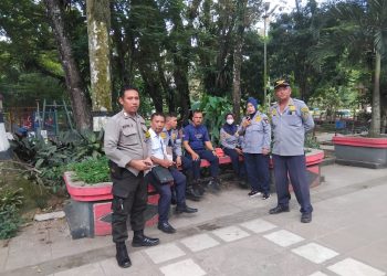 Polsek Siantar Barat menggelar patroli pada siang hari guna mencegah 3C (Curat, Curat dan Curanmor) serta premanisme, pada Minggu (14/9/2025) siang.