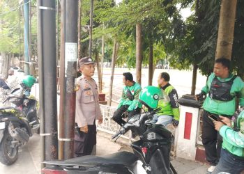 Polseķ Siantar Barat melaksanakan patroli pagi hari, di wilayah hukumnya (Wilkum), pada Sabtu (13/9/2025) pagi.