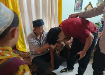 Polsek Siantar Utara gerak cepat menyelesaikan masalah keributan, di Jalan Ade Irma Suryani, Kelurahan Martoba, Kecamatan Siantar Utara, Kota Pematangsiantar, pada Rabu (19/9/2025) siang.