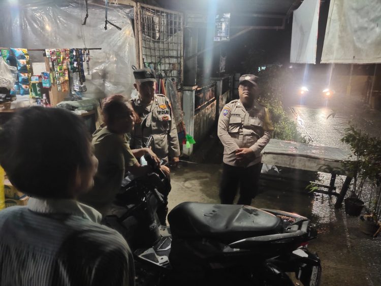 Polseķ Siantar Marihat gerak cepat (Gercep) respon keluhan warga Jalan Bahkora II Bawah, pada Senin (8/9/2025) malam.