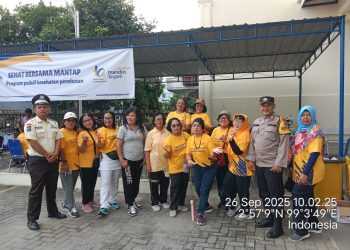 Bhabinkamtibmas Kelurahan Teladan, BRIPKA Irwan Surya Darma, melaksanakan sambang di objek vital, di wilayah hukum Polsek Siantar Barat, pada Jumat (26/9/2025) pagi.