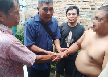 Polsek Siantar Timur menyelesaikan masalah kesalahpahaman yang terjadi di jalan Mual Nauli 1, pada Kamis (11/9/2025) sore.