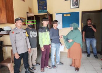 Polsek Siantar Martoba menyelesaikan dugaan pencurian yang terjadi di Jalan Dahlia, dengan mediasi, pada Selasa (23/9/2025) siang.