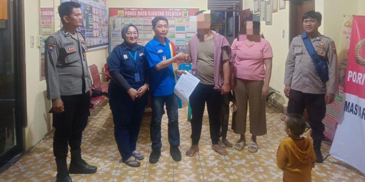 Polsek Siantar Selatan menyelesaikan masalah dugaan pencurian dengan problem solving, pada Selasa (2/9/2025) malam.
