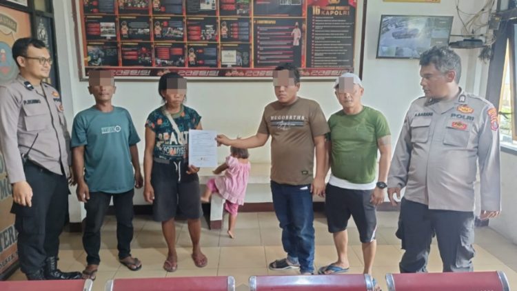 Polsek Siantar Utara menyelesaikan dugaan pencurian dengan problem solving, pada Rabu (15/10/2025) siang.